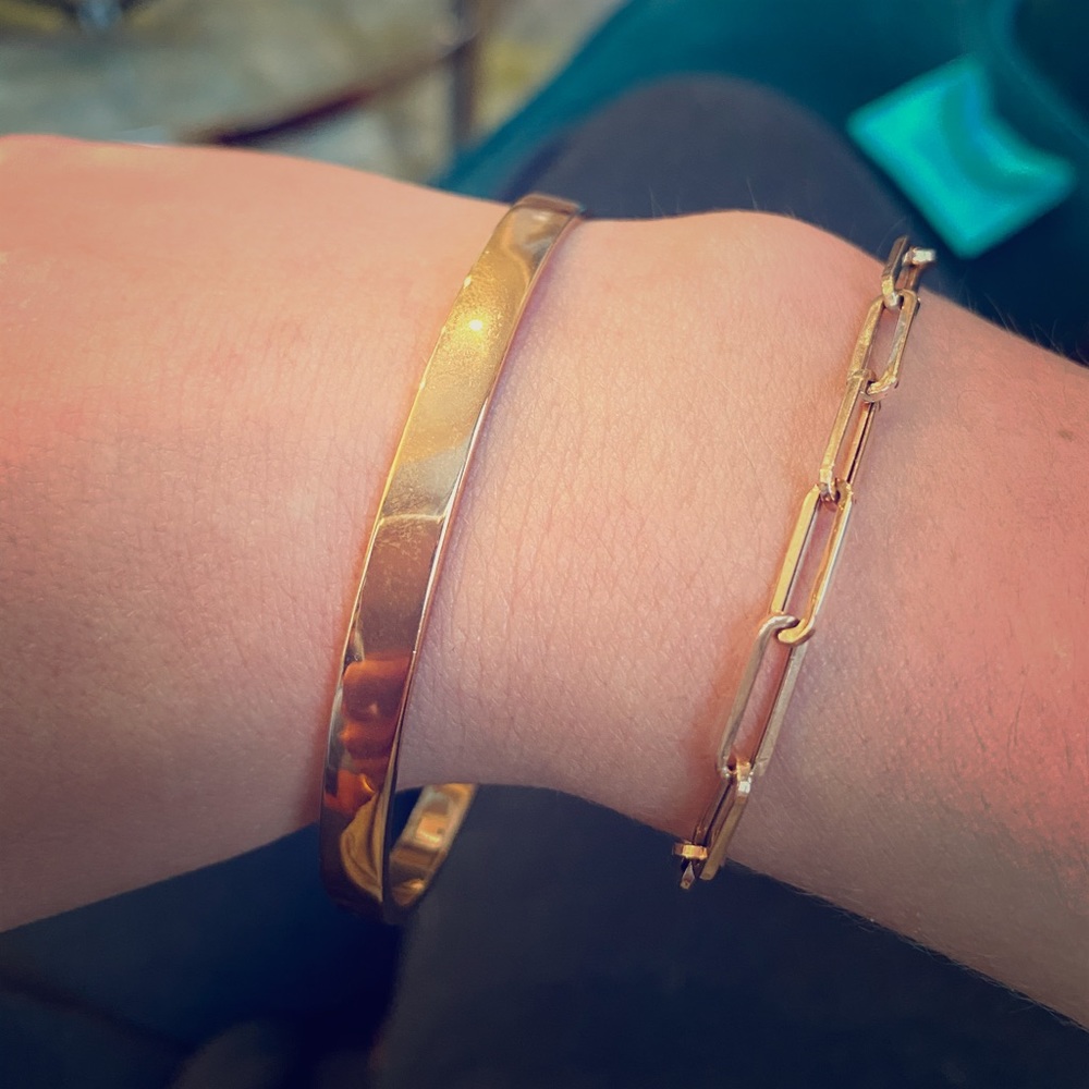 Kate Spade gold bangle